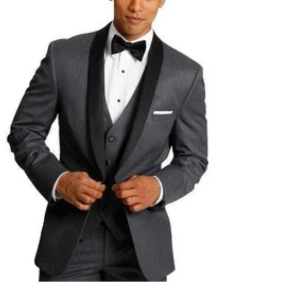 Suits & Blazers Mens Charcoal Grey Tuxedo Poshmark